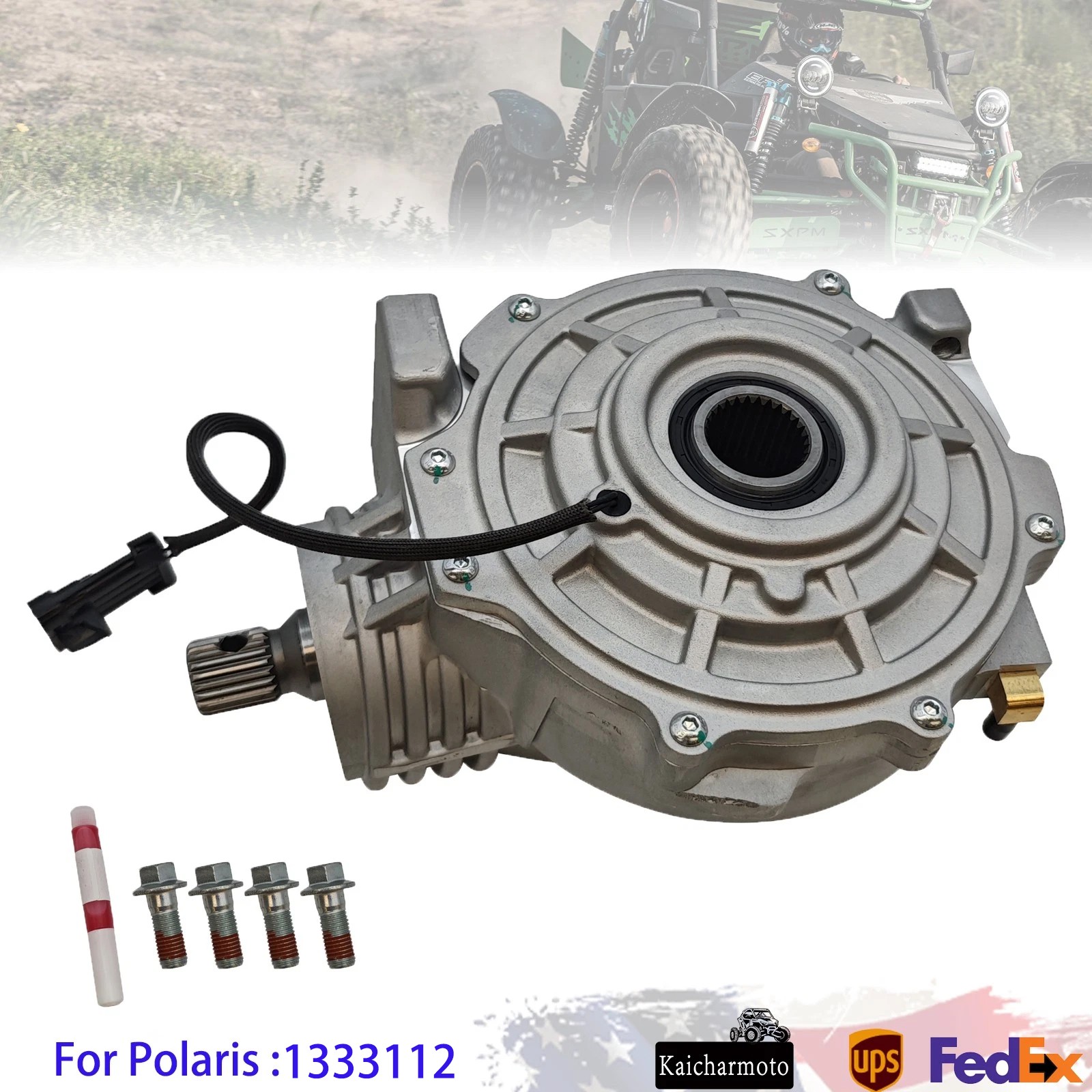 Front Differential 1333112 for Polaris Ranger RZR General 1000 17-18 Ratio 11/35