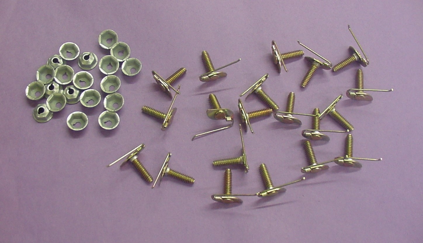 20x Ford Universal Moulding Fasteners 3/4\