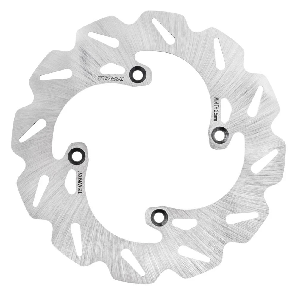 Tusk Stainless Steel Typhoon Brake Rotor, Rear - TSW6031 Tusk Stainless Steel Typhoon Brake Rotor, Rear - TSW6031