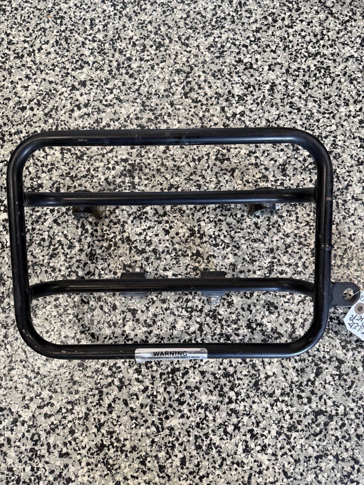 NOS OEM YAMAHA 1983 1984 1985 YTM200K TRI-MOTO 200 REAR 6 PACK COOLER RACK