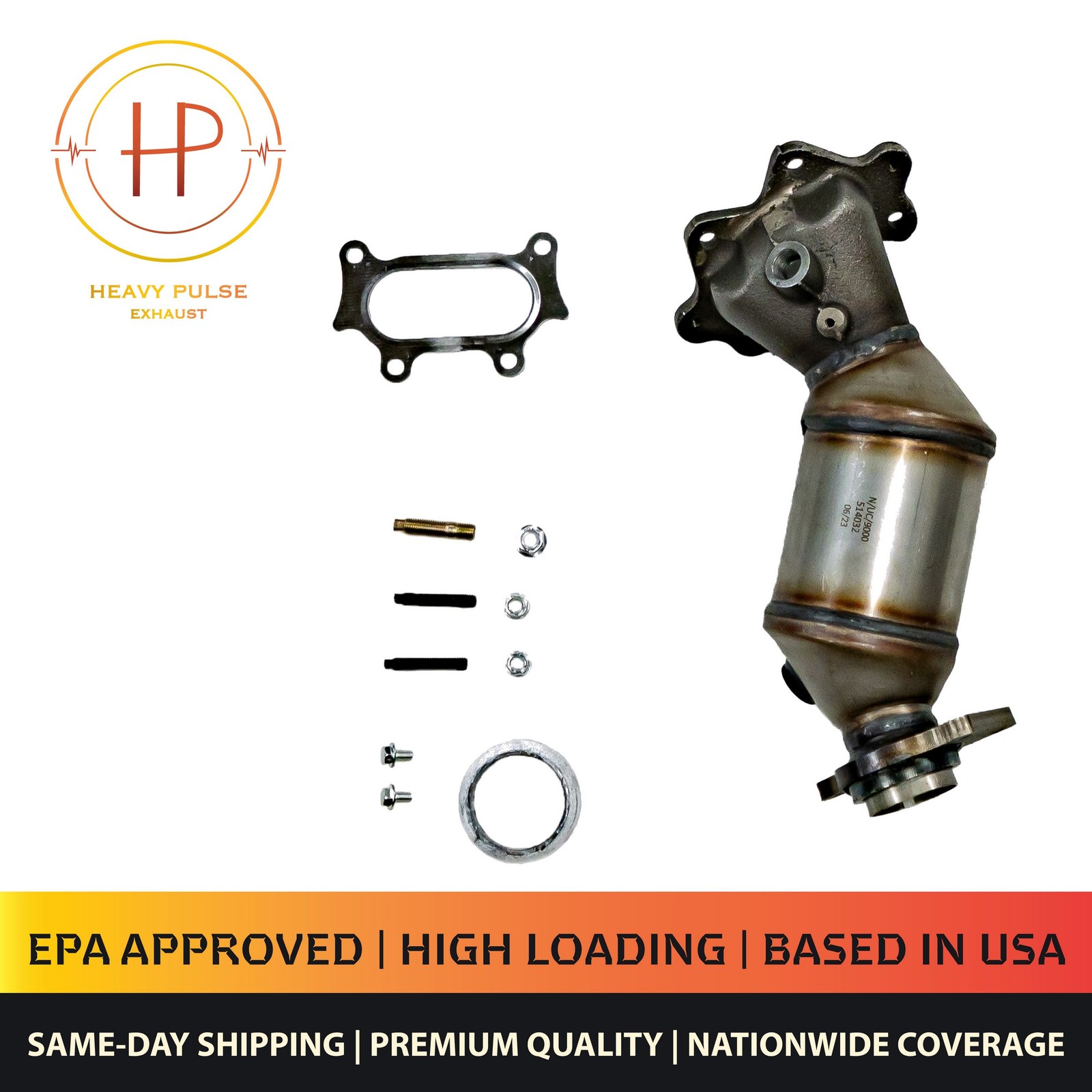 Catalytic Converter Fits 2006-2011 Honda Civic & 4-Door Sedan 1.3L L4; 2009-2010