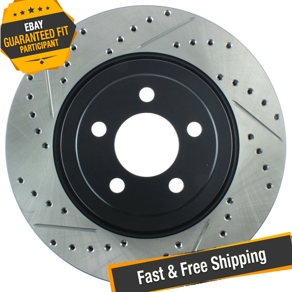 StopTech Sport Drilled & Slotted 1-Piece Front Brake Rotor for 06-19 Charger StopTech Sport Drilled & Slotted 1-Piece Front Brake Rotor for 06-19 Charger