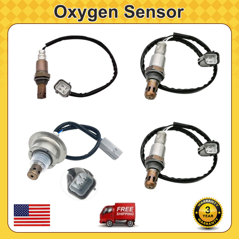 4pcs Upstream+Downstream Oxygen O2 Sensor For 2009-2019 Nissan GT-R 3.8L V6 USA