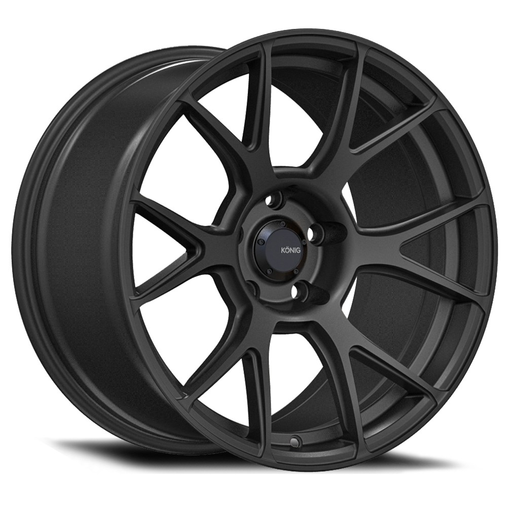 KONIG Ampliform 20X9.5 5X114.3 Offset 25 Dark Metallic Graphite (Quantity of 1)