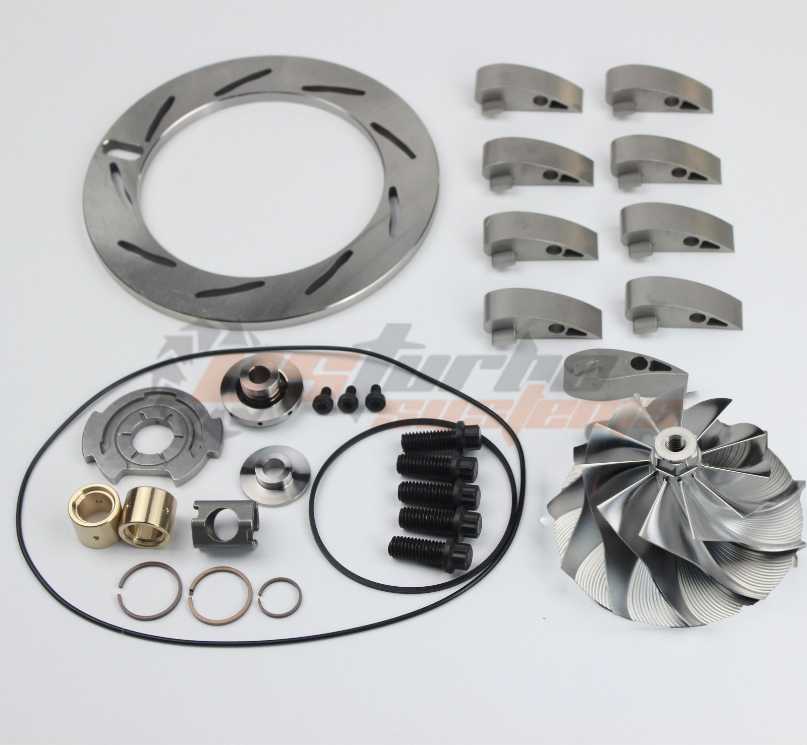 06-07 GMC Duramax 6.6L LBZ GT3788VA 4 in 1 Billet Compressor Wheel Rebuild Kit