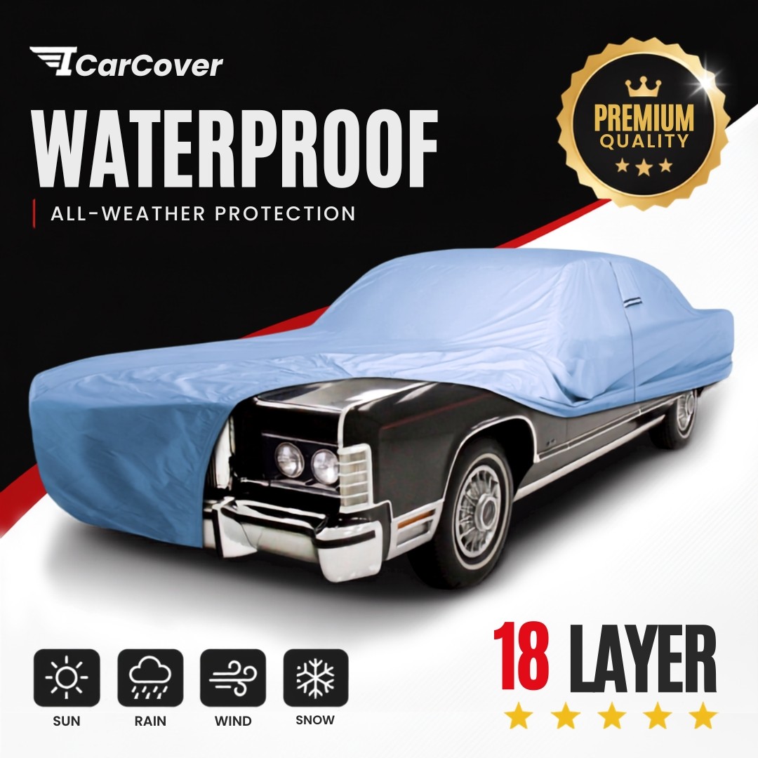 Lincoln Continental 1973-1979 Custom Fit Waterproof Car Cover 18 Layer