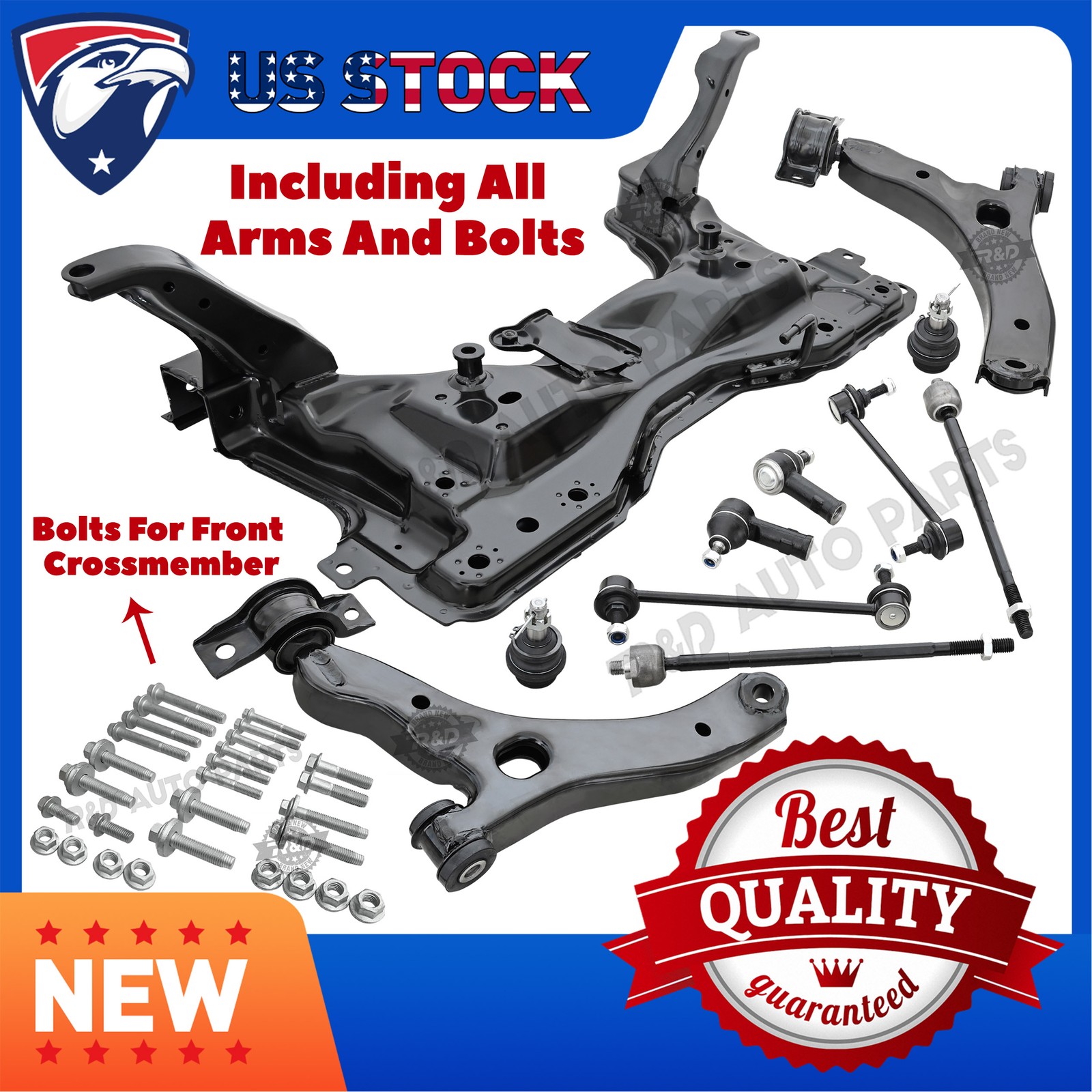 Front Crossmember Subframe For 2002-2013 Ford Tourneo Transit Connect W/Arms Front Crossmember Subframe For 2002-2013 Ford Tourneo Transit Connect W/Arms