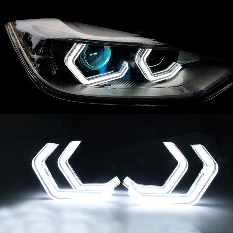 For BMW F82 F80 F32 F30 E90 M3 M4 M5 Style Halo lights crystal LED Angel Eye