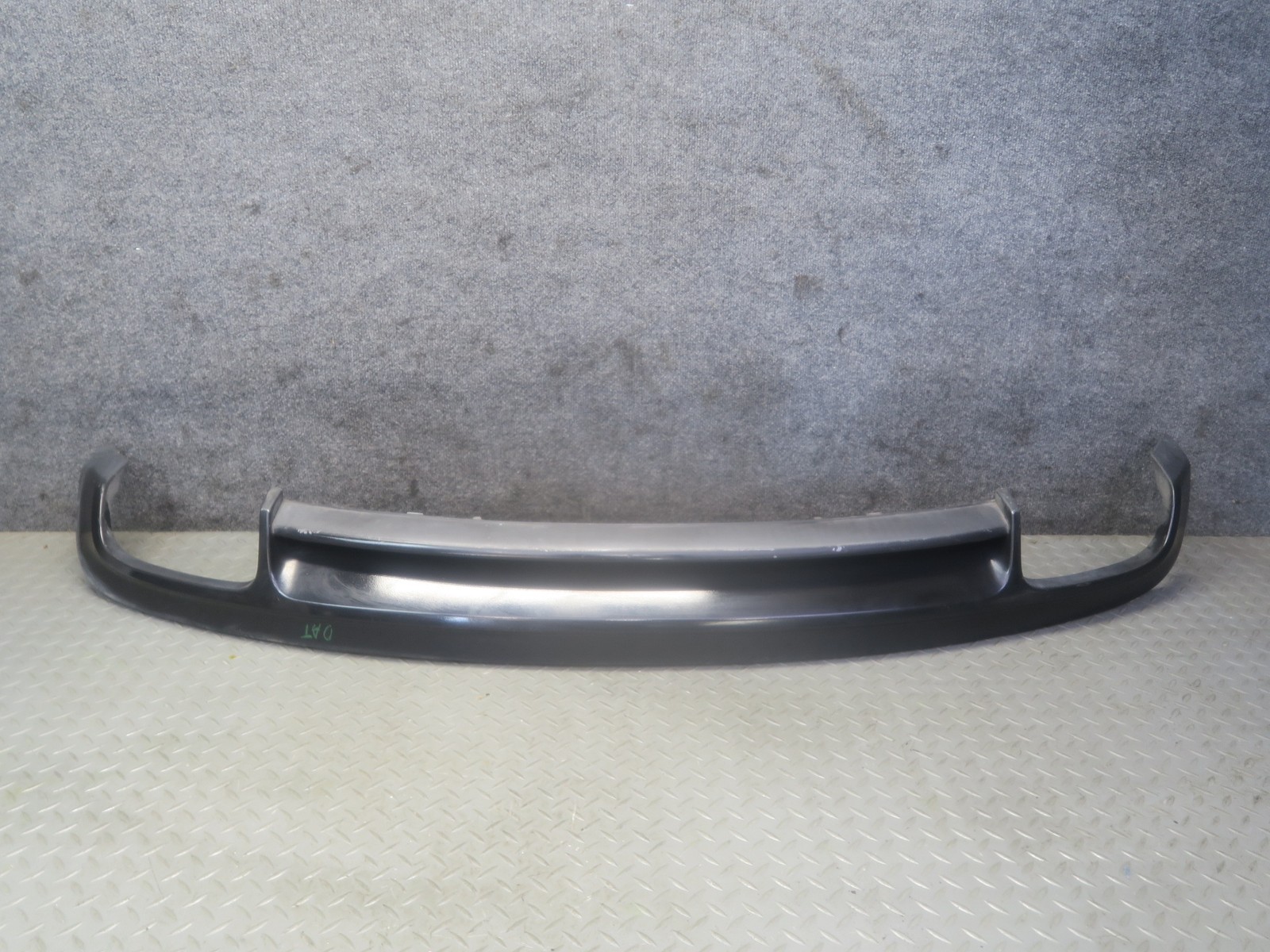 11-15 AUDI TT S 8J REAR BUMPER LOWER VALANCE BLACK 8J0807421G OEM