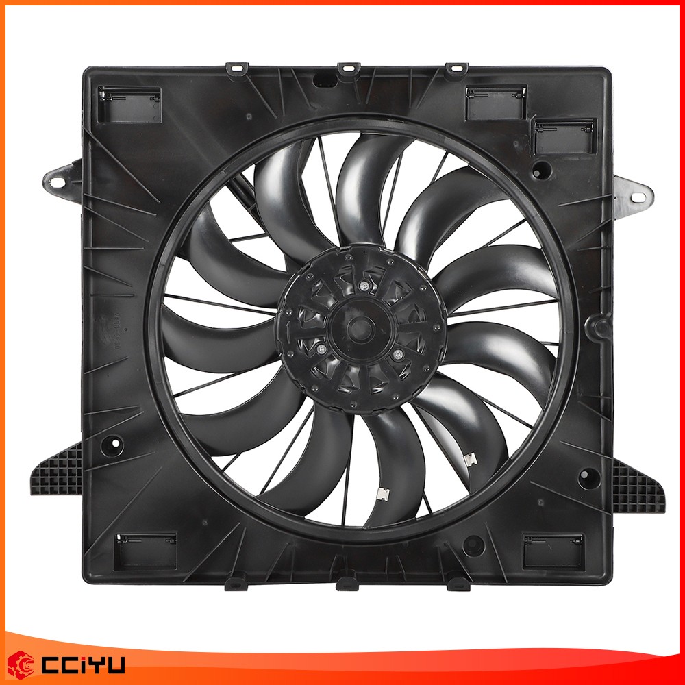 620662 New Radiator Cooling Fan Assembly Fit For 17-19 Cadillac XT5 GMC Acadia