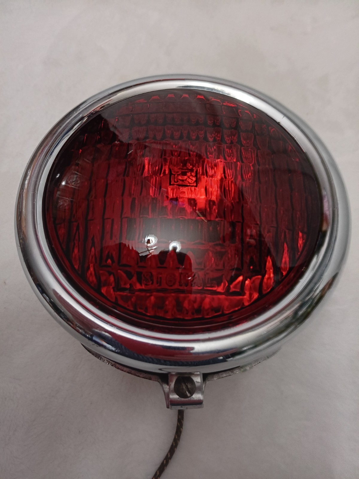 ** (1) Vintage K-D Red Lamp Model 891 Emergency Warning Red Light Rat Hot Rod