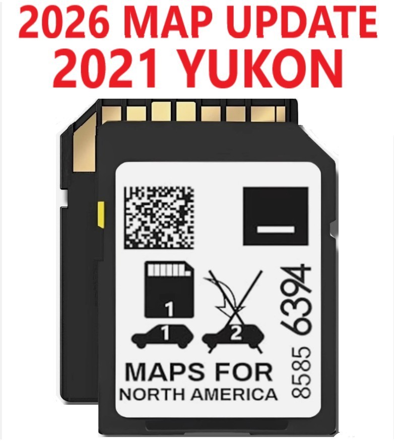 **2026 UPDATE** FITS 2021 YUKON Navigation SD Card 85856394 32GB **2026 UPDATE** FITS 2021 YUKON Navigation SD Card 85856394 32GB