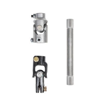 Detroit Speed 092537DS, Kit Steering Shaft for LS Rack and Pinion Joints Steel