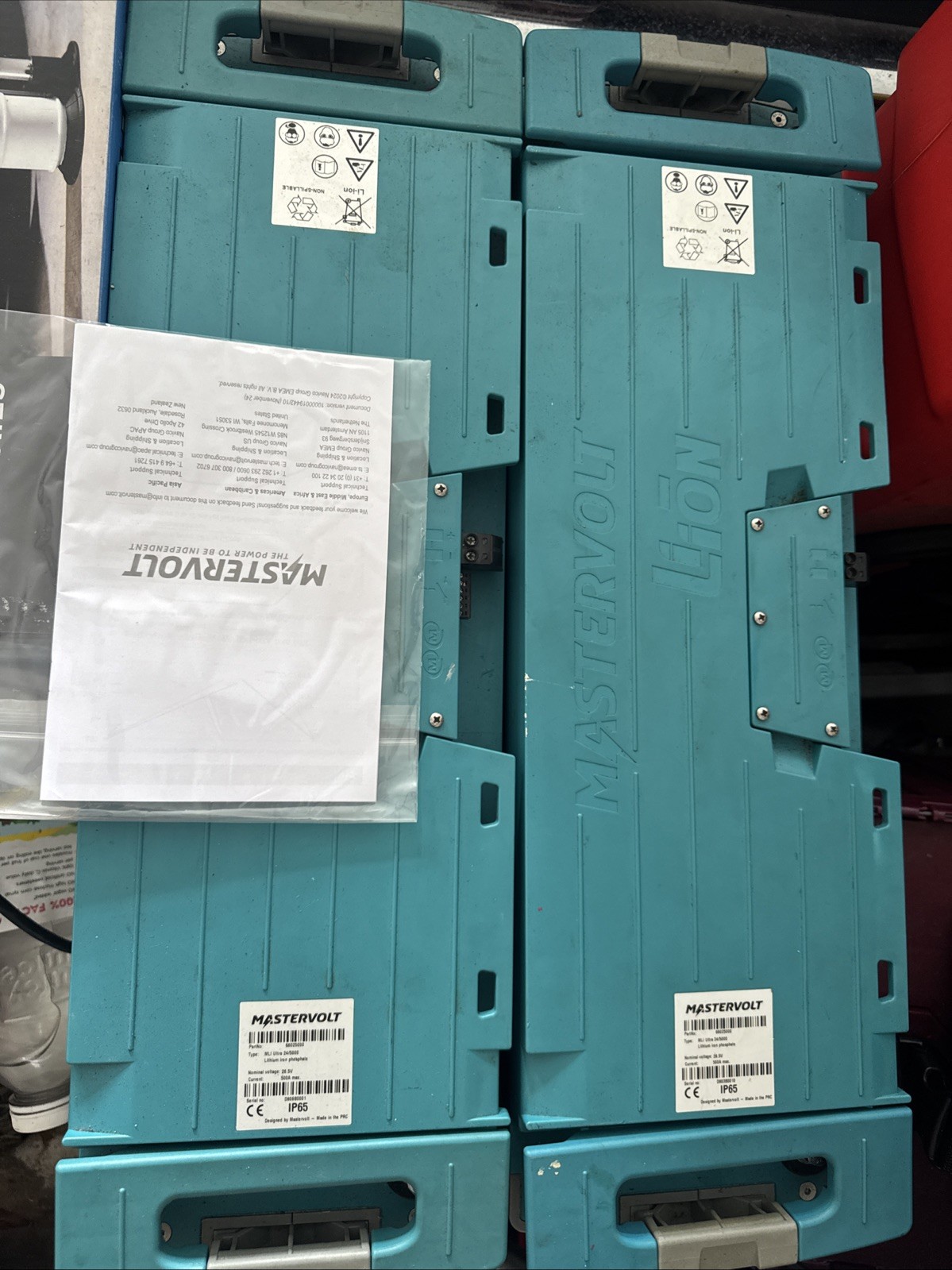4 Used In great condition Mastervolt MLI 24/5000 Batteries $2,500 obo  Each