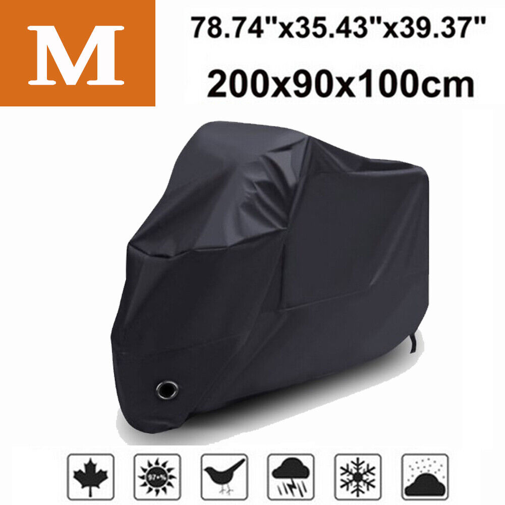 200cm Bike Motorcycle Cover Moped Scooter Waterproof UV Dust For Suzuki RM 80 85