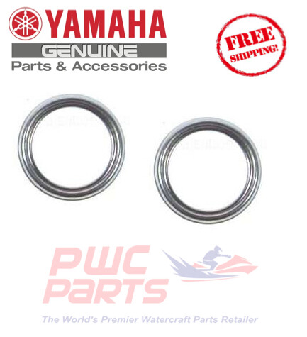 2x YAMAHA OEM Genuine Oil Drain Plug Gasket Raider ATV MC Scootr 214-11198-01-00
