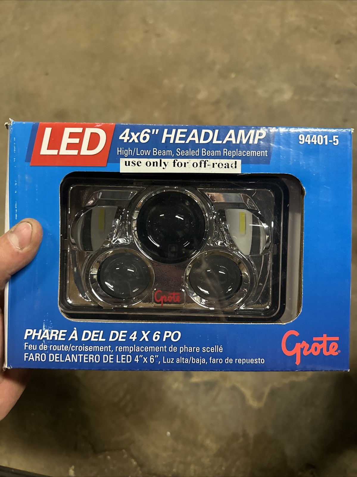 Grote 94401-5 High/Low Beam  4