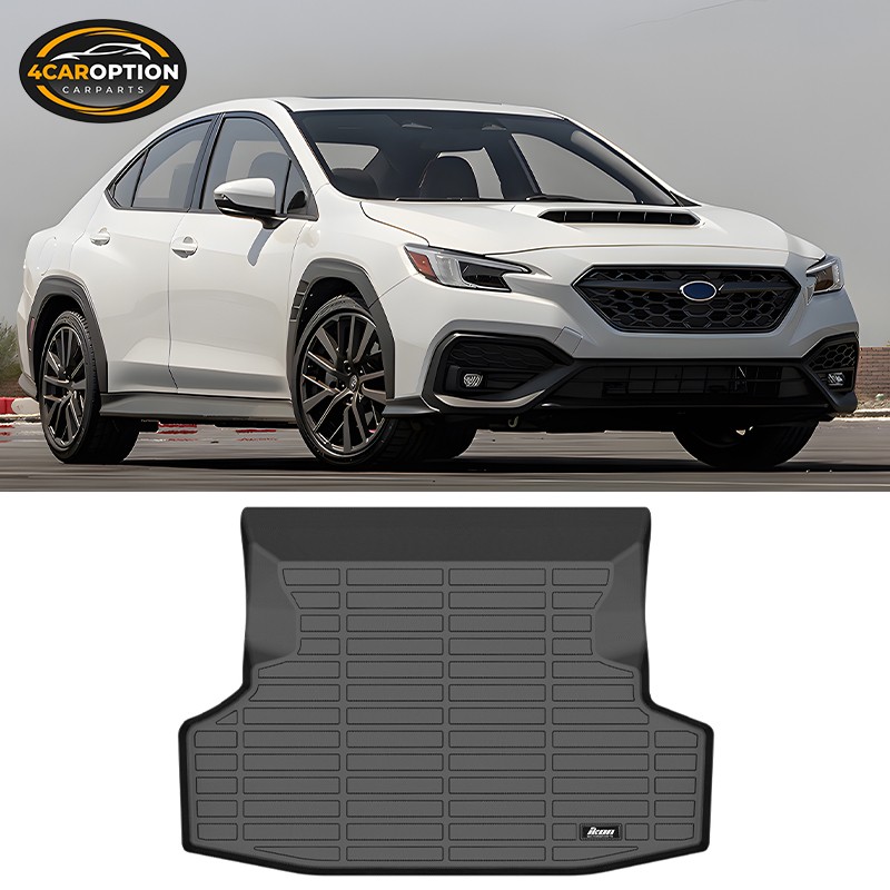 Fits 22-26 Subaru WRX All Weather 3D Trunk Mat Heavy Duty Cargo Liner TPE