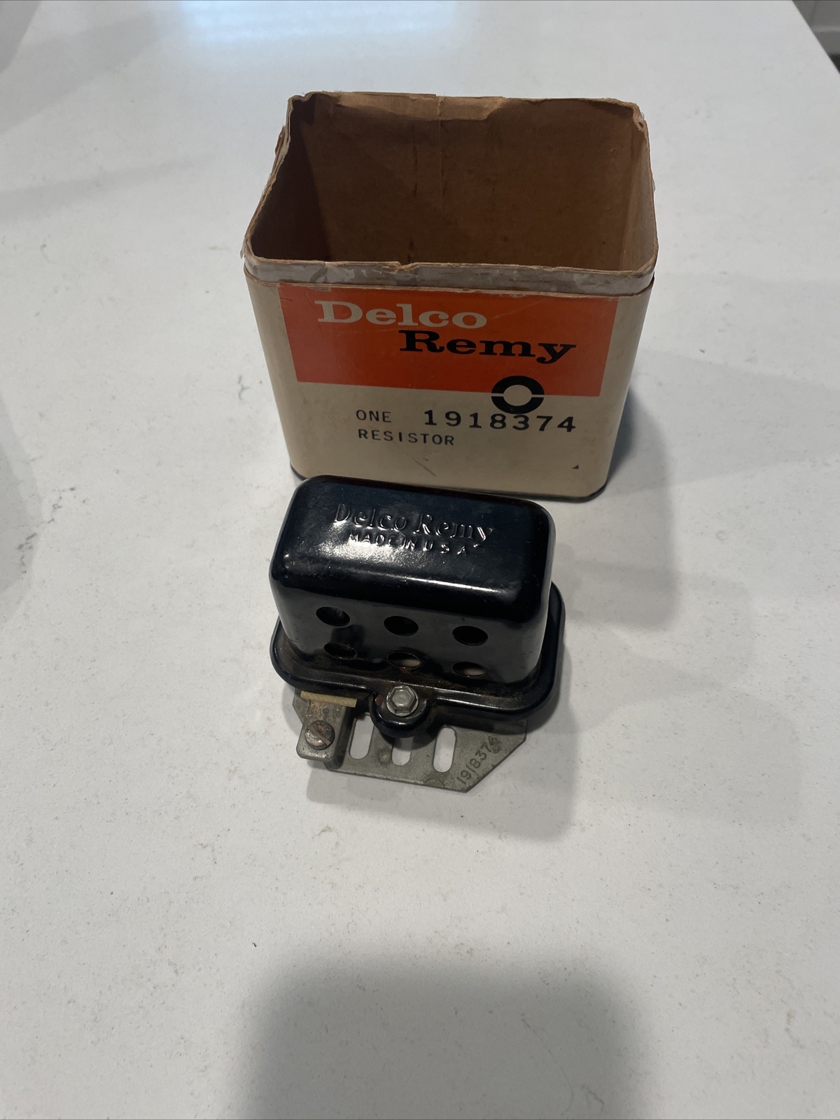 NOS Delco Remy 1918374 Ignition Coil Resistor OEM Studebaker Car Truck Tractor NOS Delco Remy 1918374 Ignition Coil Resistor OEM Studebaker Car Truck Tractor