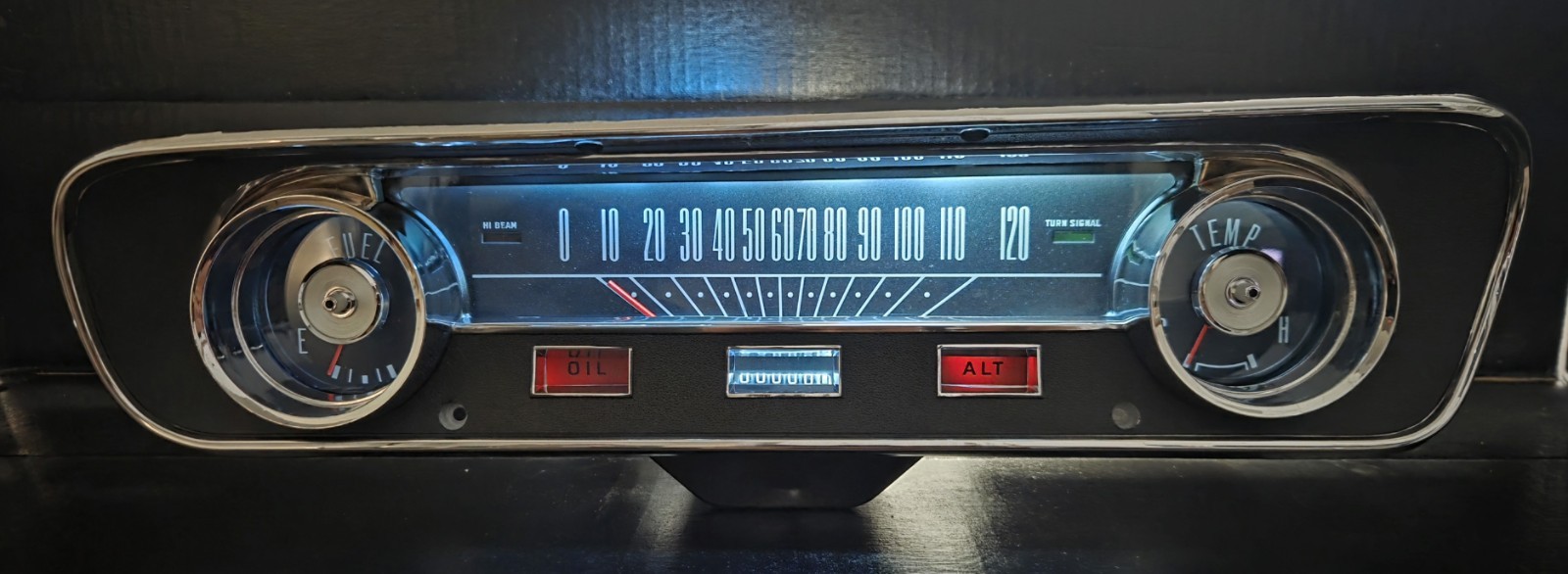 Restored Gauge Cluster for 1964-65 Mustang Restored Gauge Cluster for 1964-65 Mustang