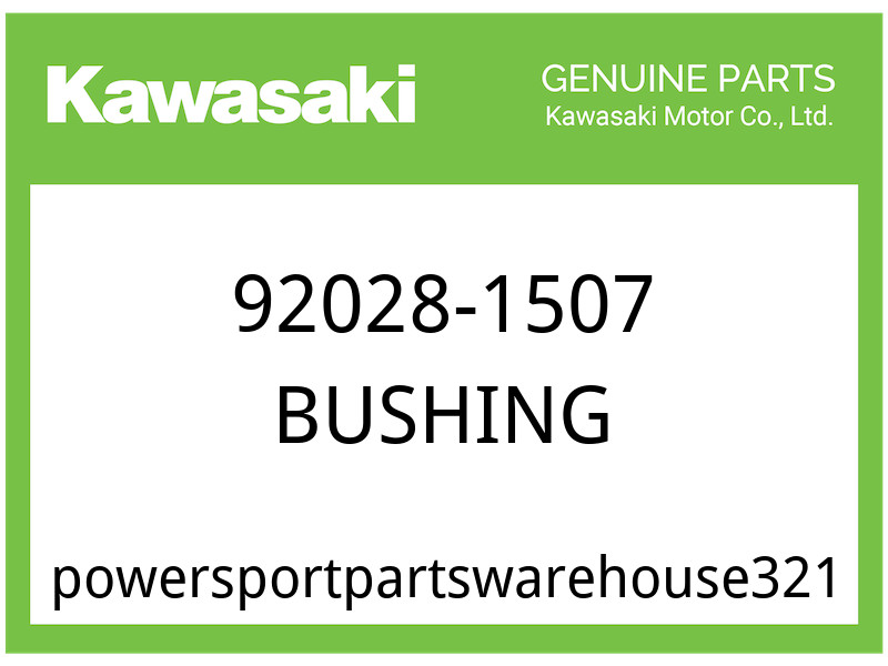 Kawasaki OEM Part 92028-1507 BUSHING