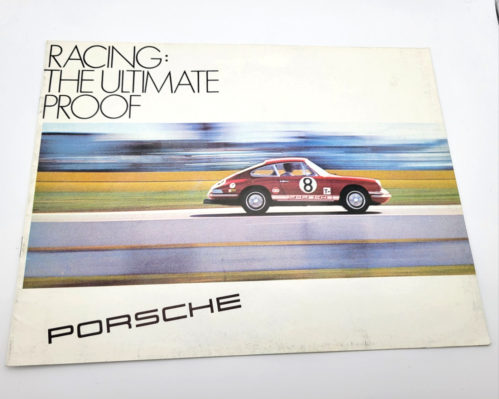 VTG 1968 1969 Porsche Sales Catalog 906 912 911L 911 Coupe Targa Racing Brochure