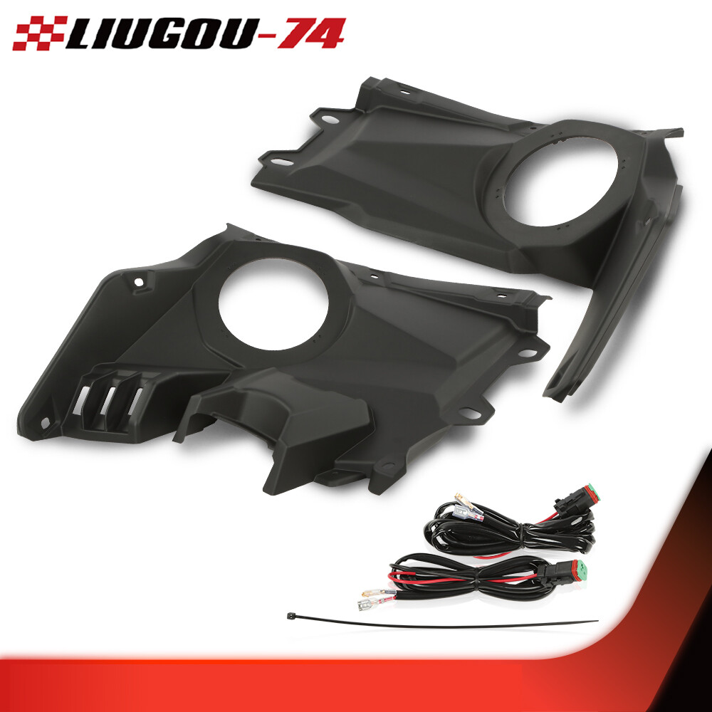 Fit For 17-23 Can-Am Maverick X3 Dash Speaker Stereo Panel Mount Pods Audio Kit