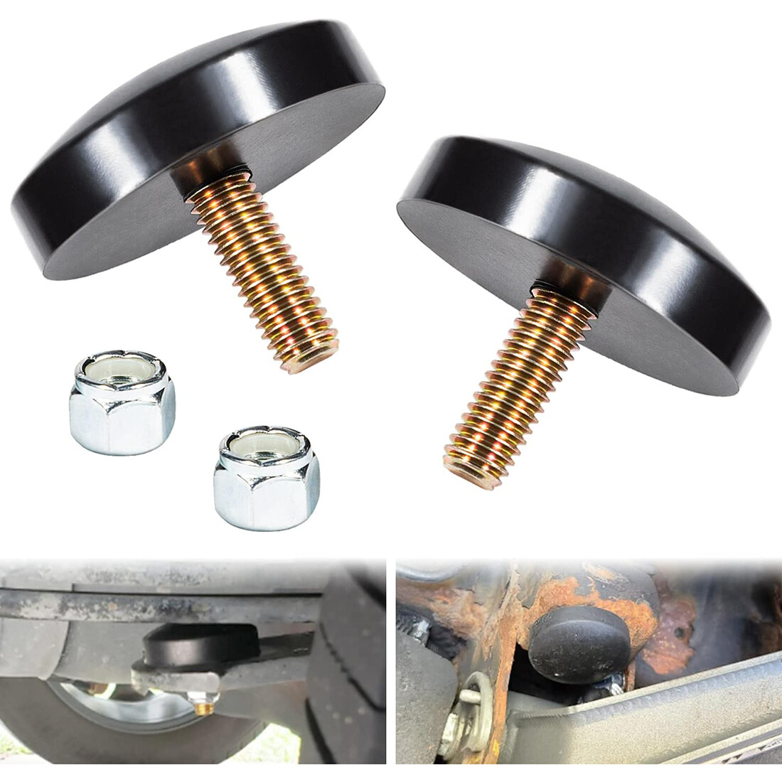 2pcs 9.9102G Universal Low Profile Bump Stop Set