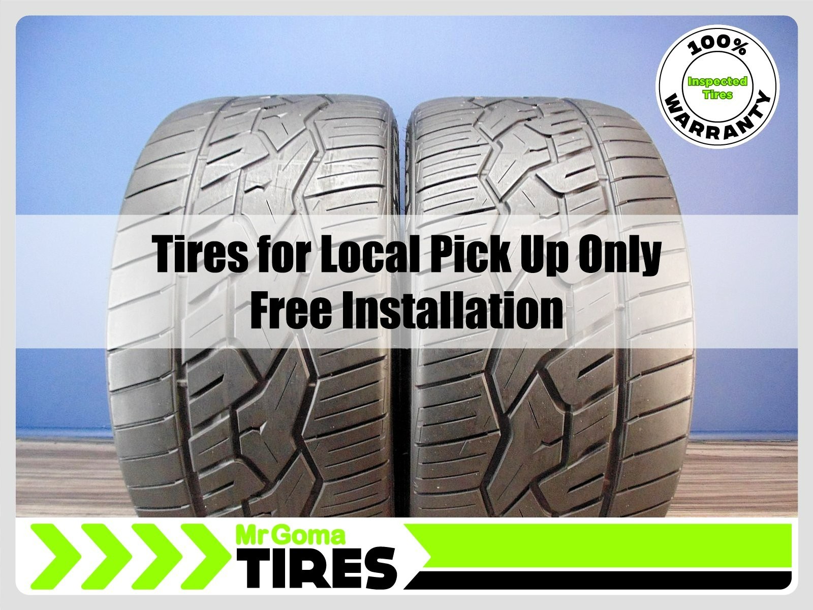 SET OF 2 NITTO NT 420 V XL 325/35R22 USED TIRES 7/32 TREAD 114W 3253522