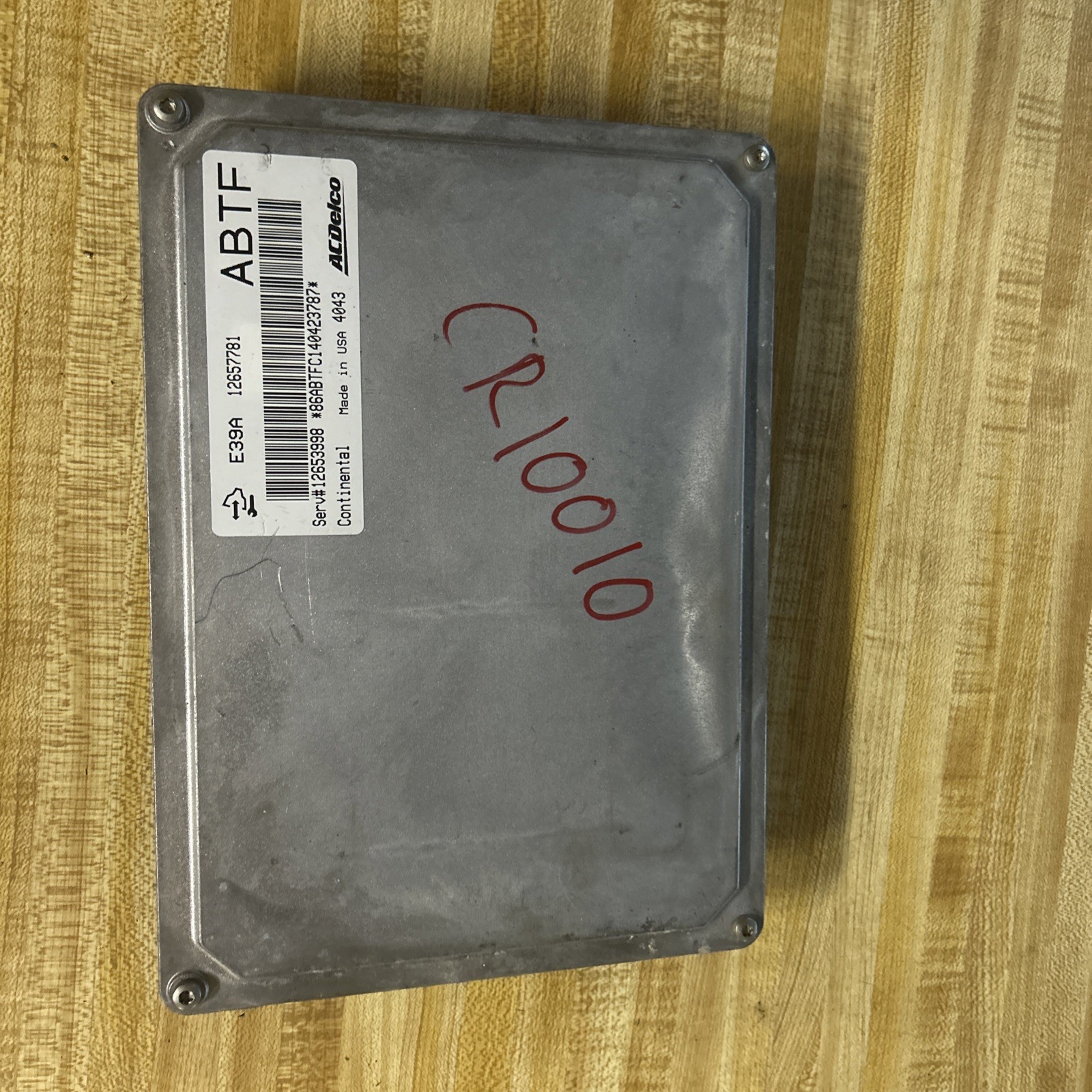 2013- 16 Chevrolet Equinox 2.4L Engine Control Module ECM ECU PCM E39A
