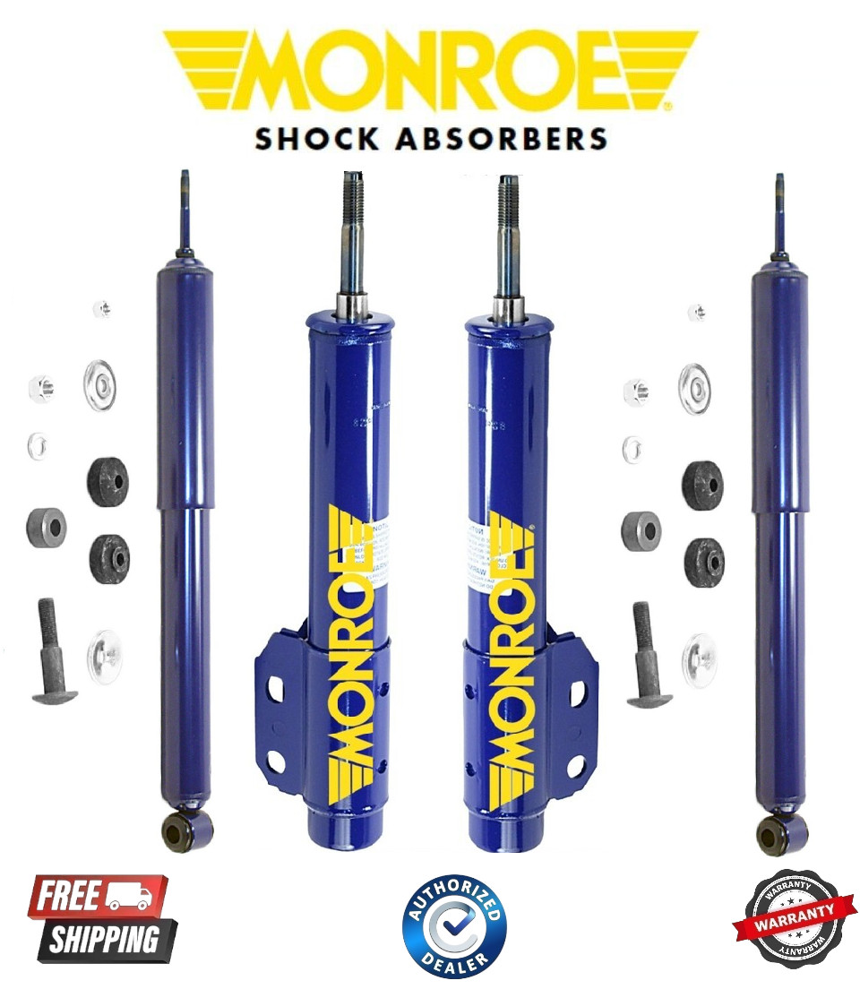 Complete Monroe Front Strut & Rear Shock-Monro-Matic Plus For 79-93 Mustang Complete Monroe Front Strut & Rear Shock-Monro-Matic Plus For 79-93 Mustang