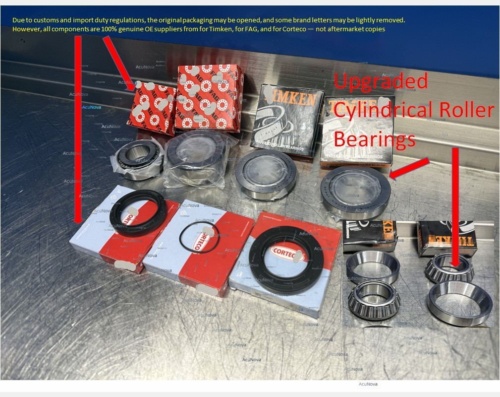 31508679973,8679974 for RR31 Cullinan black badge Front Differential Repair Kit
