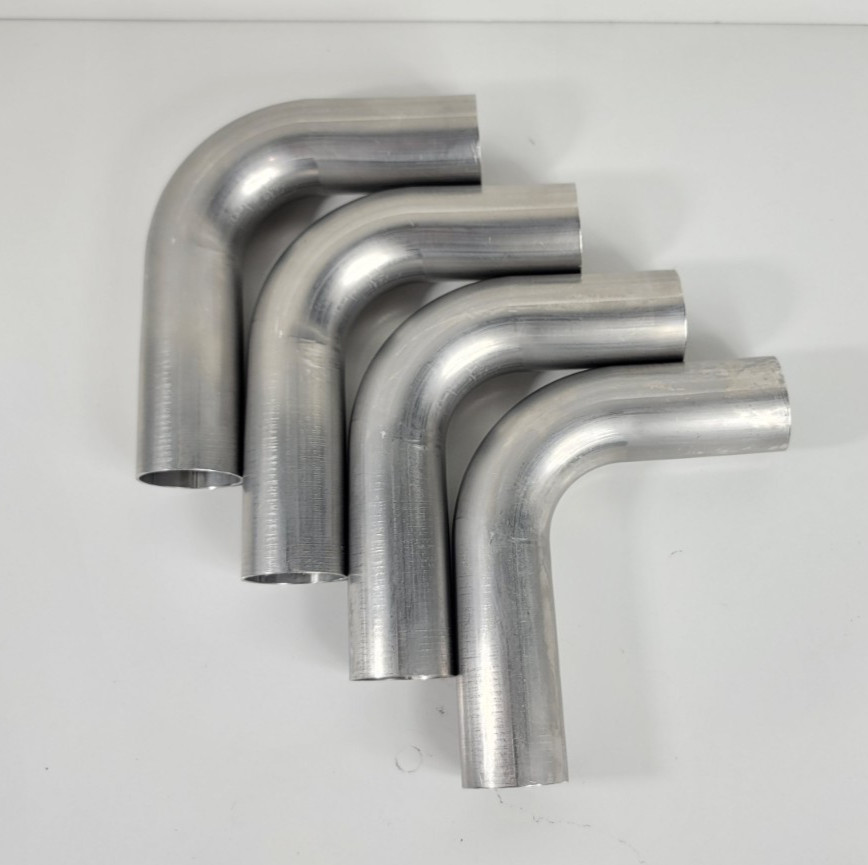 4 Pcs of 1.75 Inch O.D. 90 Degree actual 304 SS Mandrel Bend MADE IN USA Exhaust