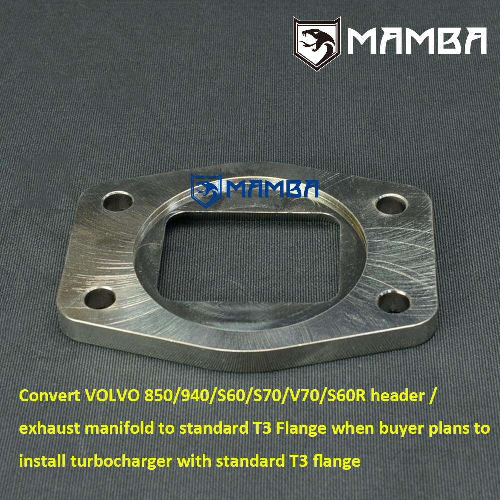 Flange Convert Factory FOR VOLVO 850 940 S60 S70 V70 S60R TD04HL Header to T3 Flange Convert Factory FOR VOLVO 850 940 S60 S70 V70 S60R TD04HL Header to T3