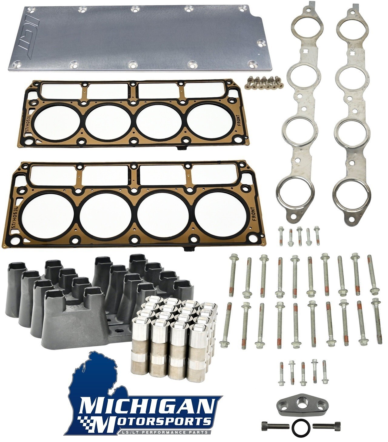 5.3L Gen IV 05-14 DOD AFM Lifter Conversion Kit LMG LH6 LC9 w/ ICT Valley Cover