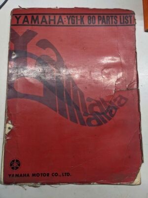 Original Yamaha OEM Parts List Book Model YG1 YG1-K 80 CC 1964 FIRST EDITION
