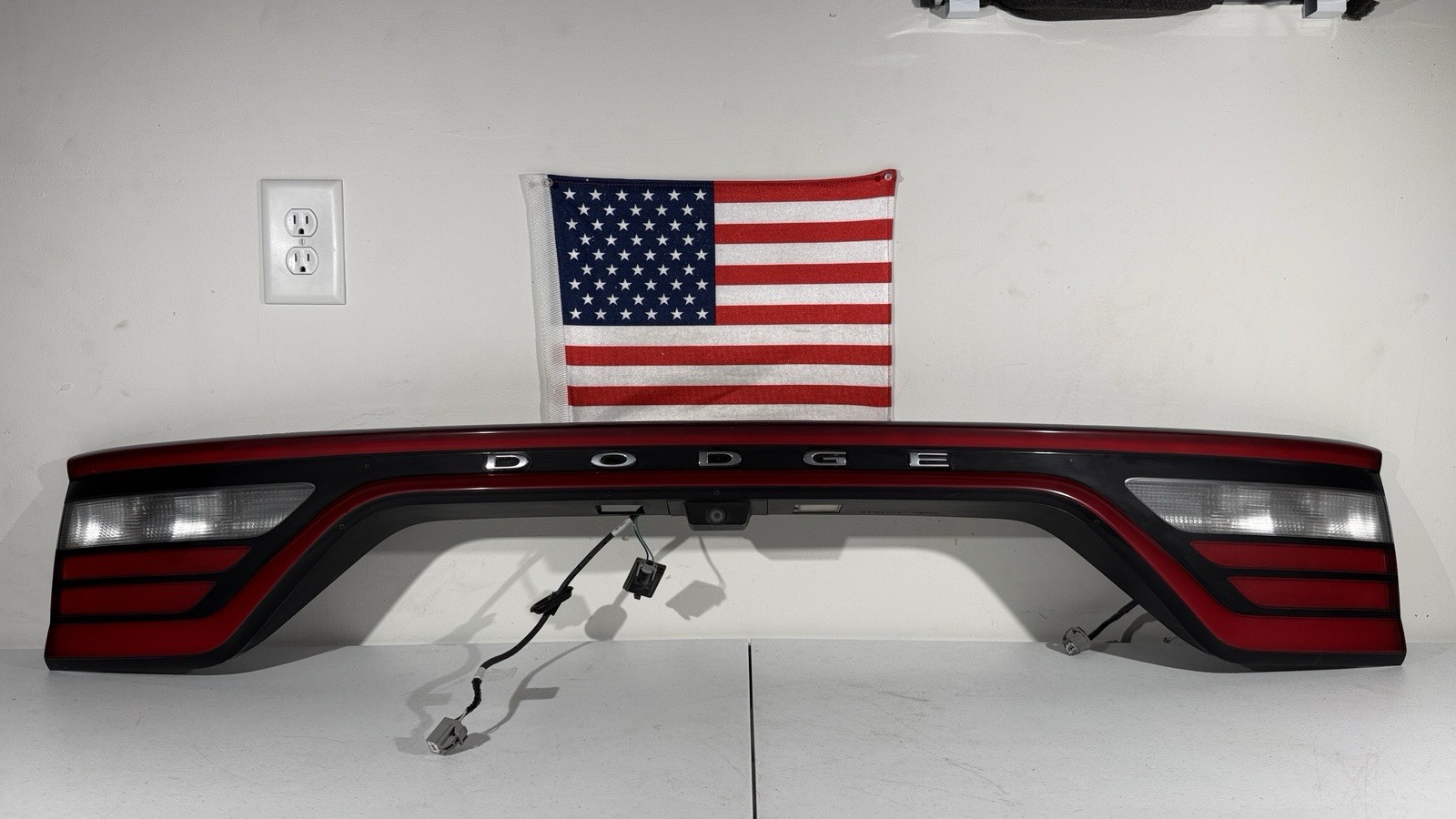 2014-2024 Dodge Durango LED Tail Light Bar w/ Camera 68155950AJ OEM