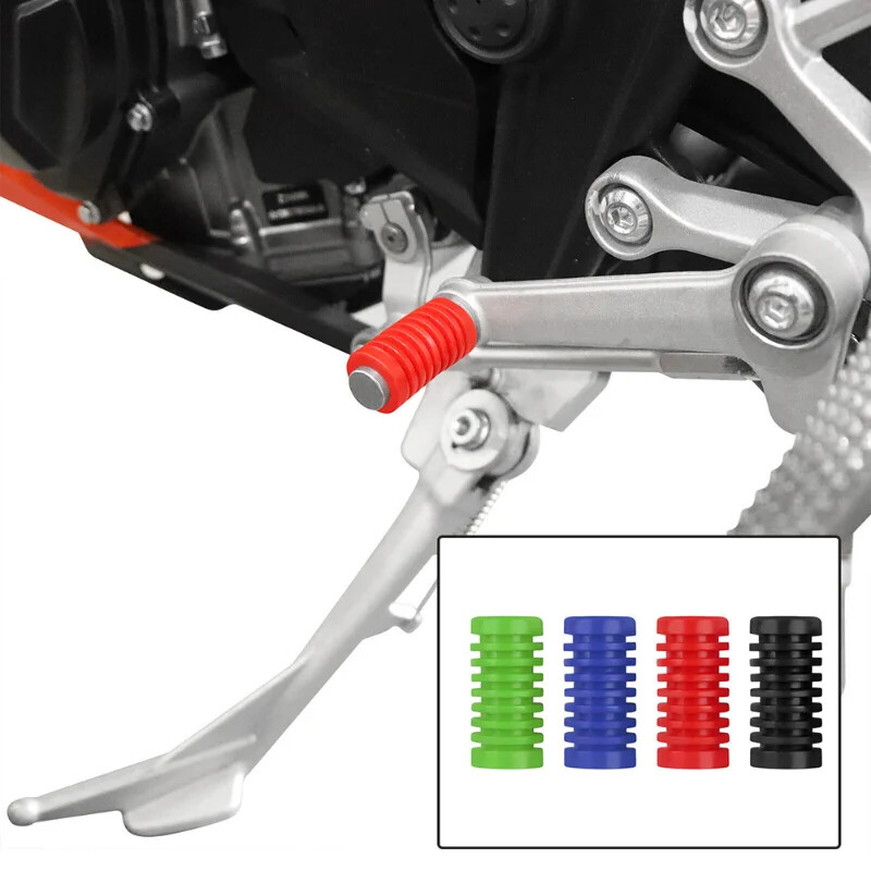 1 PCS Motorcycle Gear Shifter Lever Shift Pedal Kick Foot Pegs Cover Pad Rubber