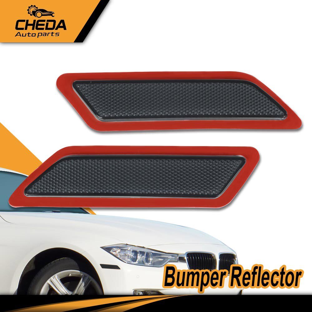 New Bumper Reflector Fit For 2012-2015 BMW 328i Front Driver and Passenger Side