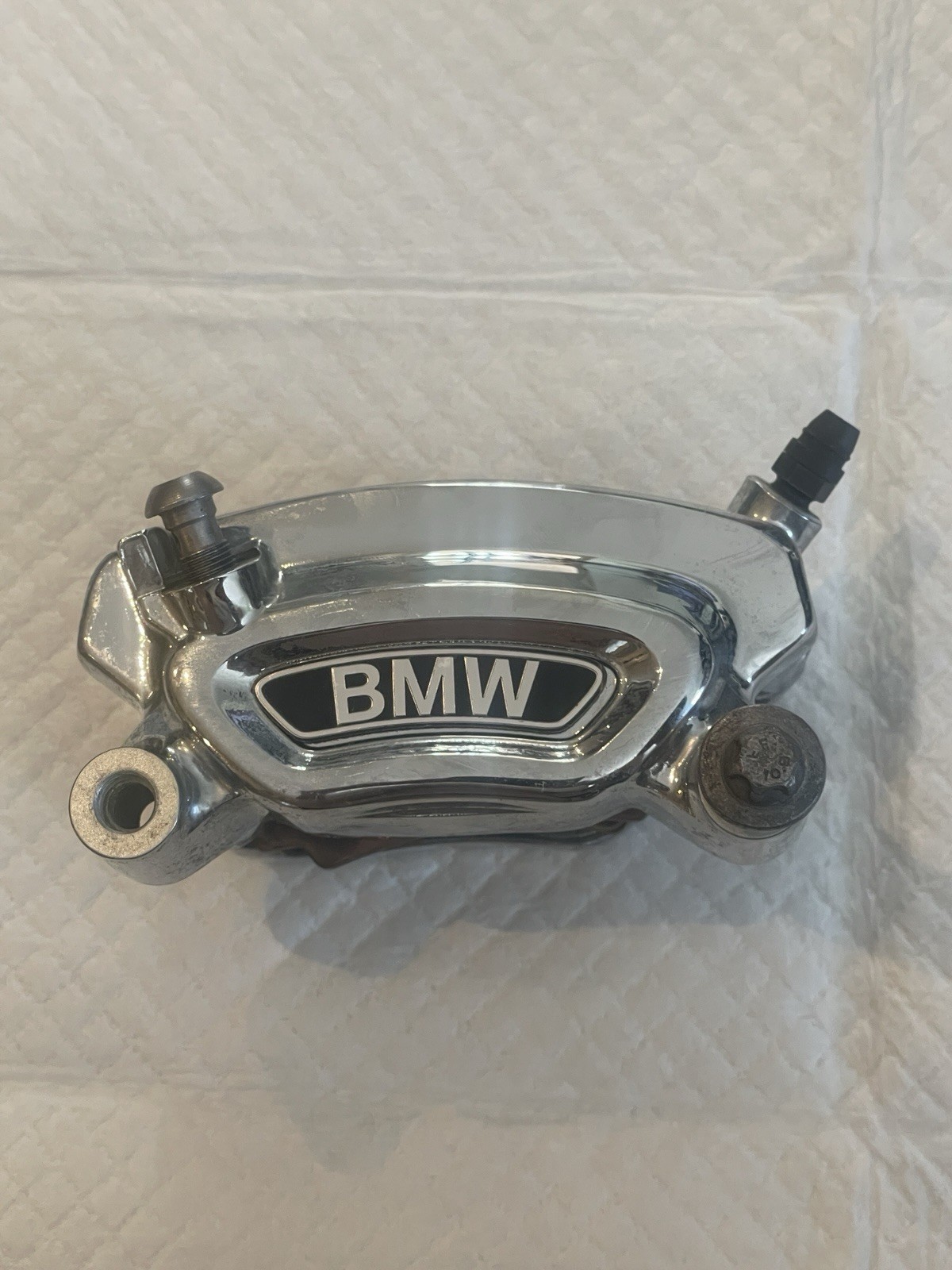 BMW R18 First Edition CHROME  Rear Brake Caliper  Fits All R18 Bikes