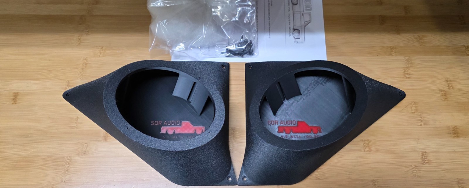 SQR AUDIO 73-87 Squarebody Chevrolet Kickpanel Speaker Beta Pods C10 USA MADE