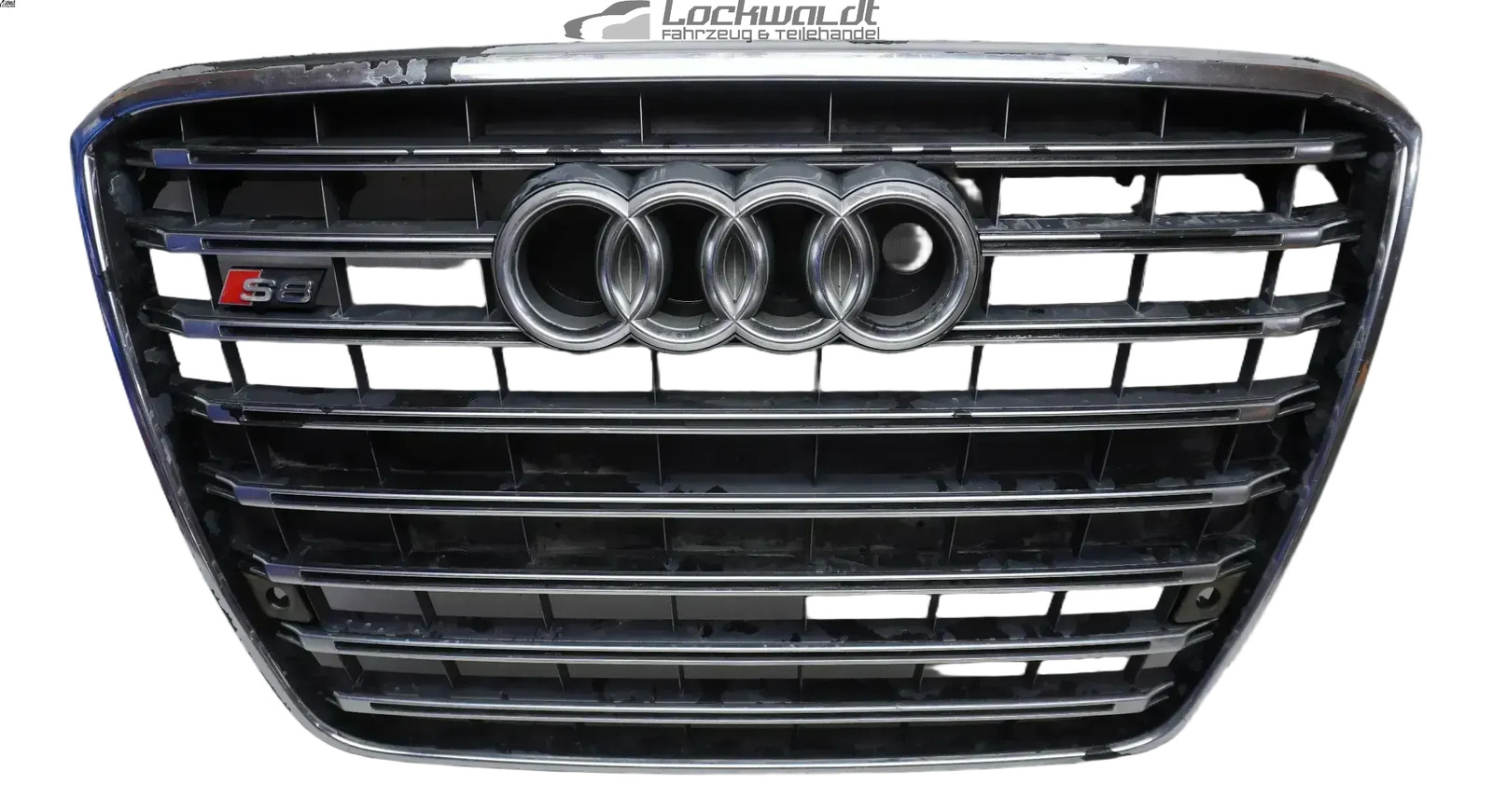 4H0853651E Radiator grille, Audi S8 4H, pre-facelift, original 4H0853651E Radiator grille, Audi S8 4H, pre-facelift, original
