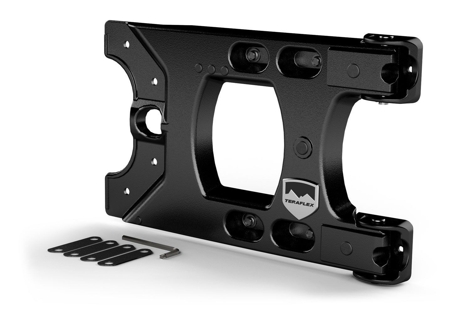 TERAFLEX 4838100 Alpha Compatible with HD Spare Tire Carrier Mount For Jeep JK