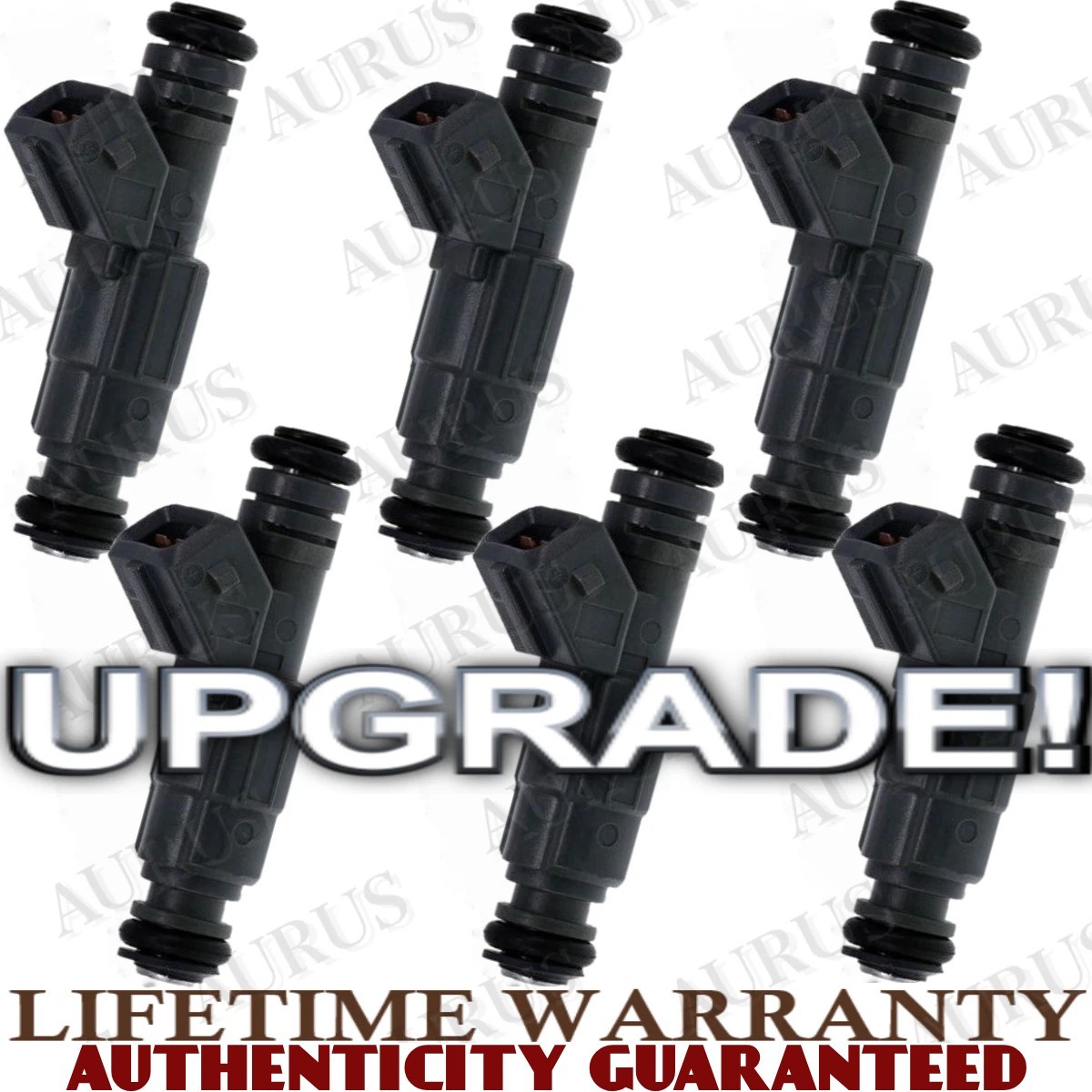 UPGARDED 4 HOLE OEM BOSCH 6 FUEL INJECTORS FOR 93-98 Cherokee Wrangler TJ 4.0L