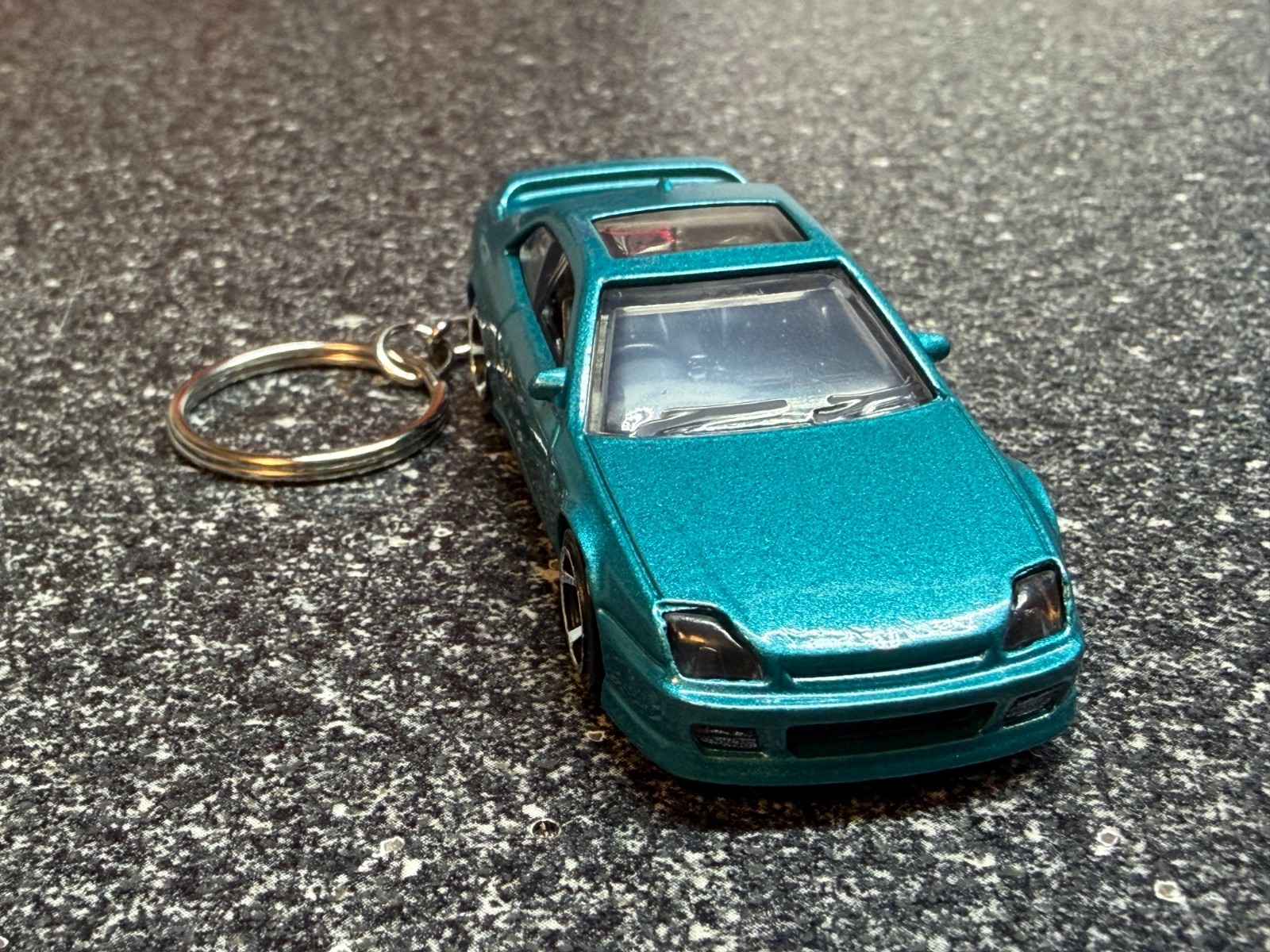 Honda Prelude Keychain Teal Hot Wheels Matchbox 1998 Honda Prelude Keychain Teal Hot Wheels Matchbox 1998