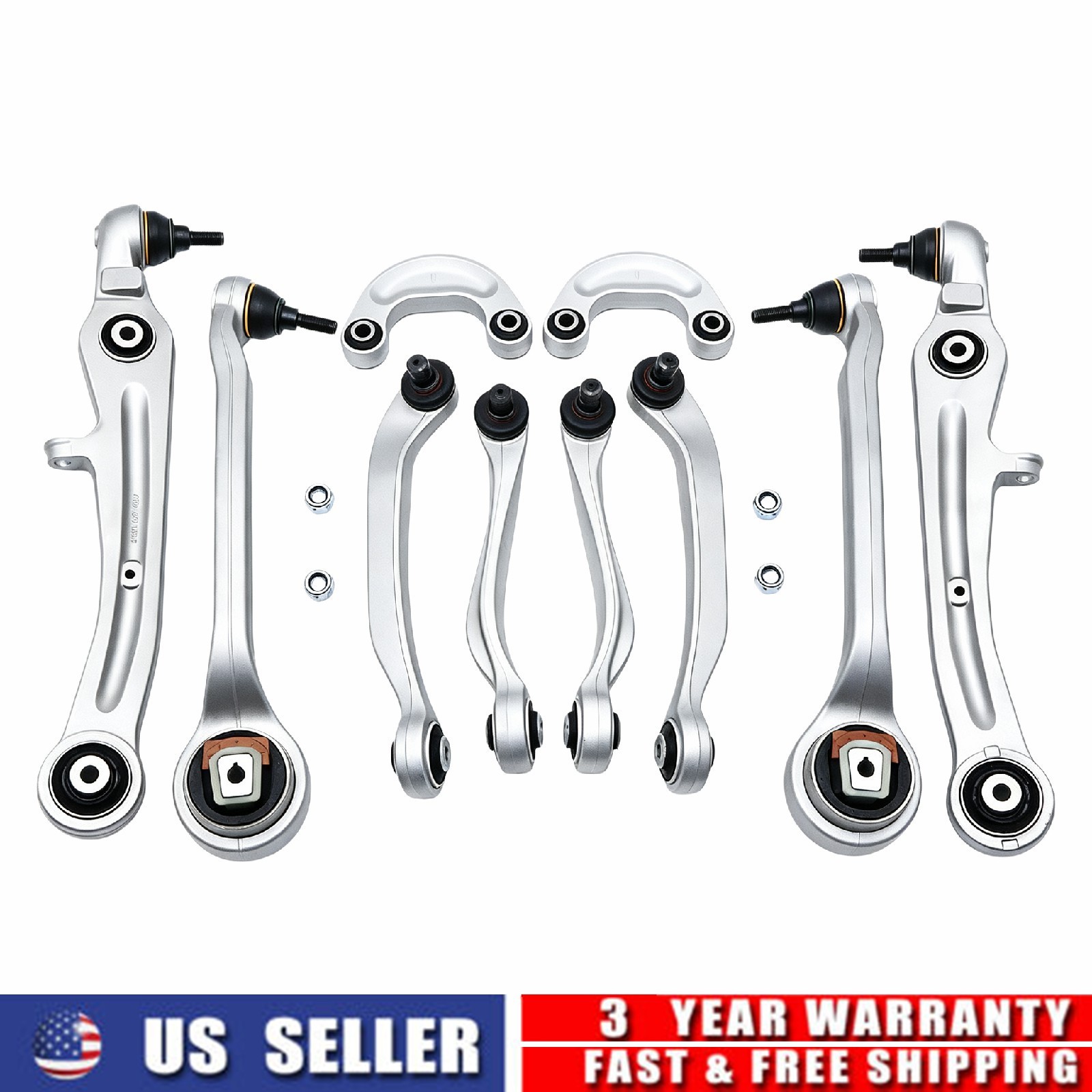 10x High quality Suspension Control Arms For Bentley GT GTC V8 W12