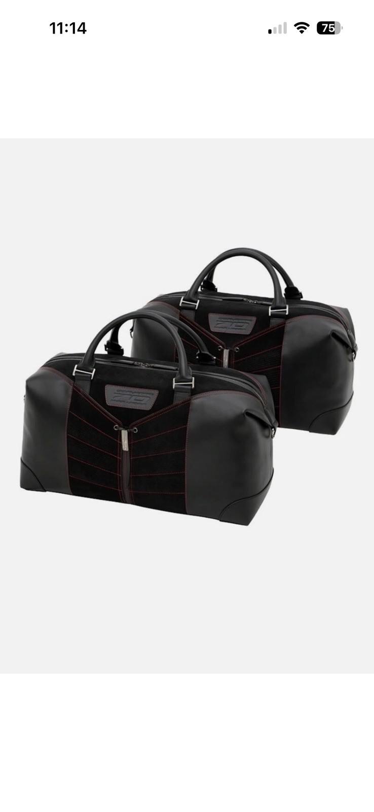 2023-2027 Corvette 70th Anniversary 2 Piece Premium Leather Luggage Kit 84873207 2023-2027 Corvette 70th Anniversary 2 Piece Premium Leather Luggage Kit 84873207