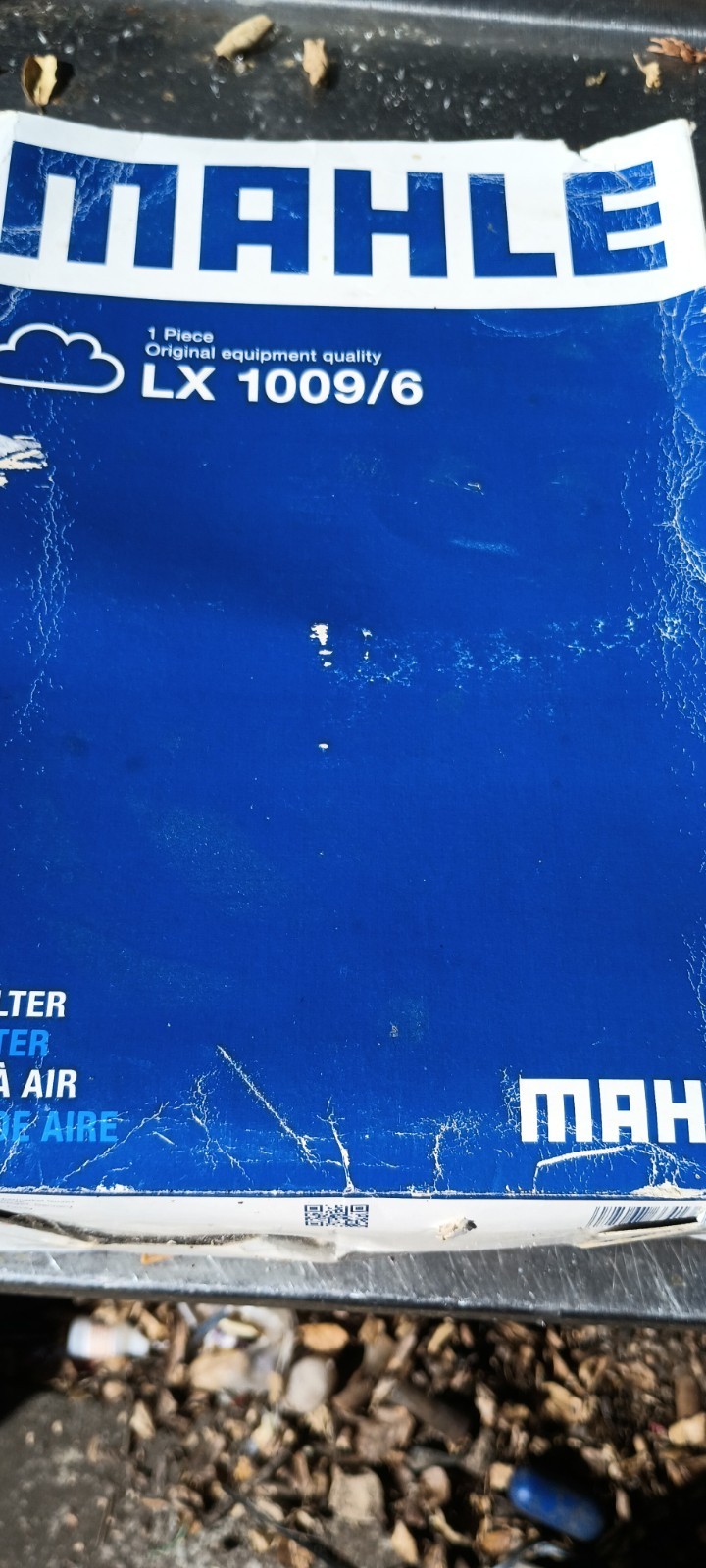 Air Filter Mahle LX 1009/6