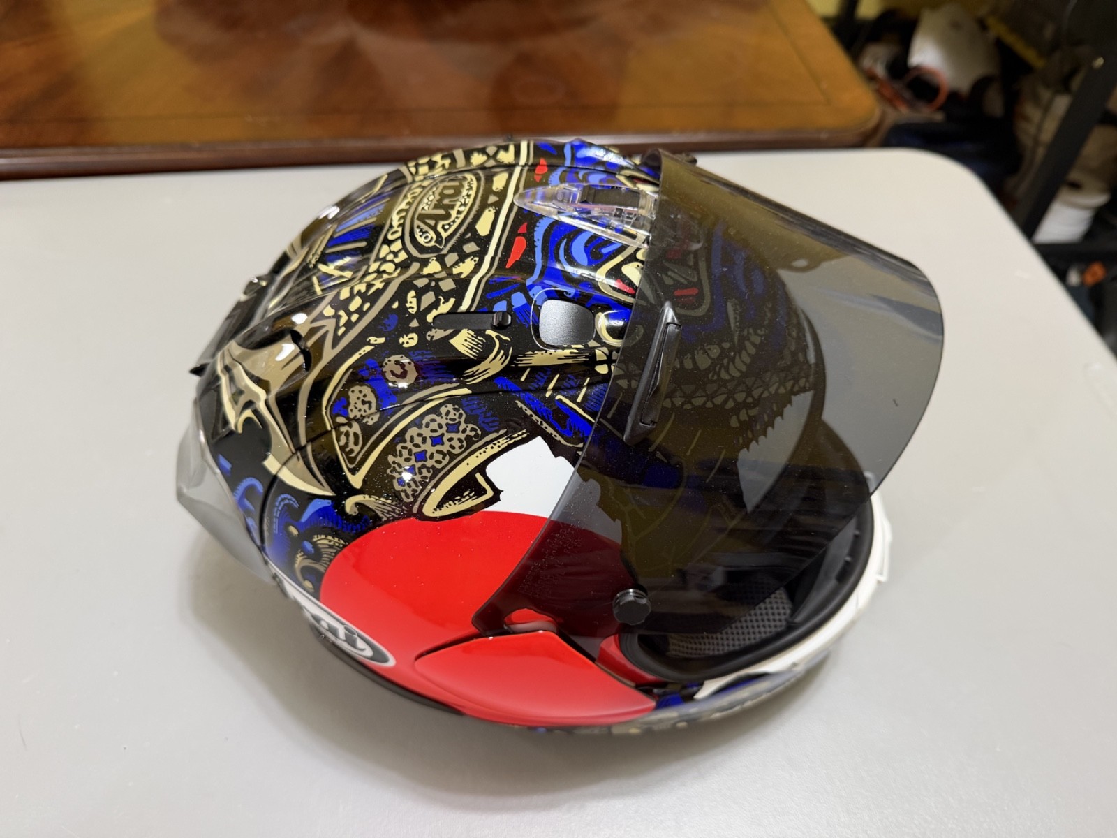 Arai Corsair X Shogun helmet large. No RESERVE