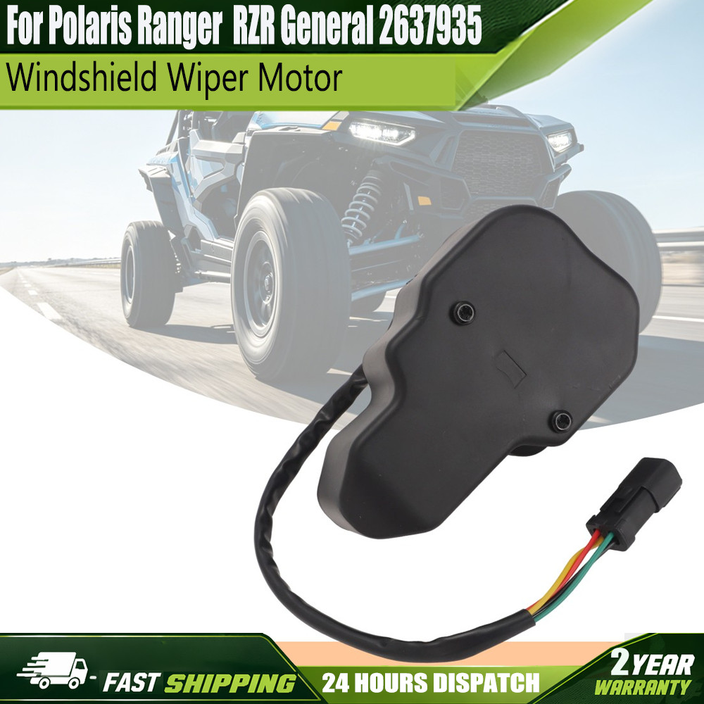 For Polaris 2637935 Windshield Wiper Motor for Polaris Vehicles - Restores Wiper